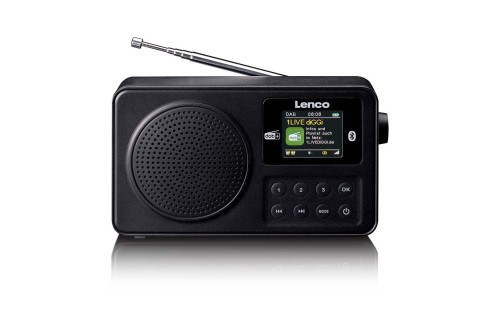 Lenco Portable DAB+/FM radio with Bluetooth